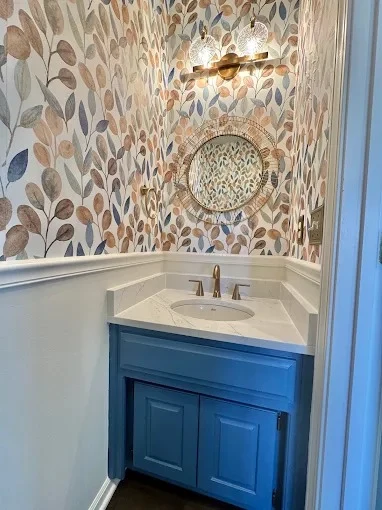 Powder Room Painting